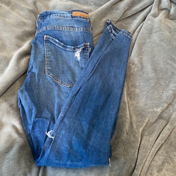 Garage size 11 high waisted dark wash skinny jean - Picture 2 of 2